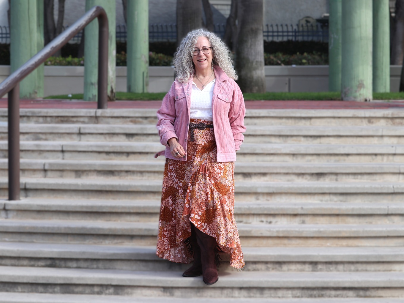Just me, a thrifted jacket, and a reminder friendly reminder that early detection truly does save lives. #newblogpost #PinkForOctober

https://finewhateverblog.com/2025/10/23/pink-a-boo-i-see-you/